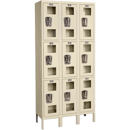 Global Industrial 36 in W, 18 D, 78 in H, Tan B2311313